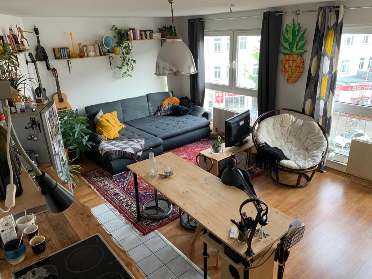 Am Clara-Zetkin-Park, Netflix, Lichtdurchflutet Apartman Lipcse Kültér fotó